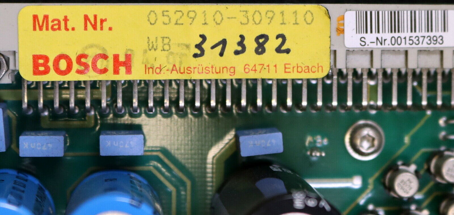 BOSCH CNC Netzteil Power Supply PS 200 Best.Nr. 1070052910 Platine 052910-309110