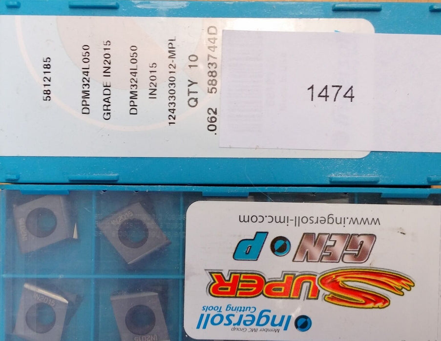 Wendeplatten INGERSOLL DPM324L050 - IN2015