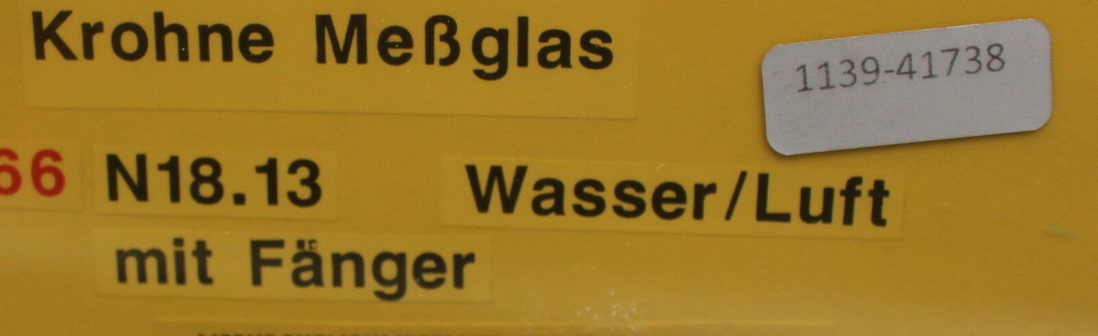 KROHNE Messkonus N18.13 Baulänge 300mm