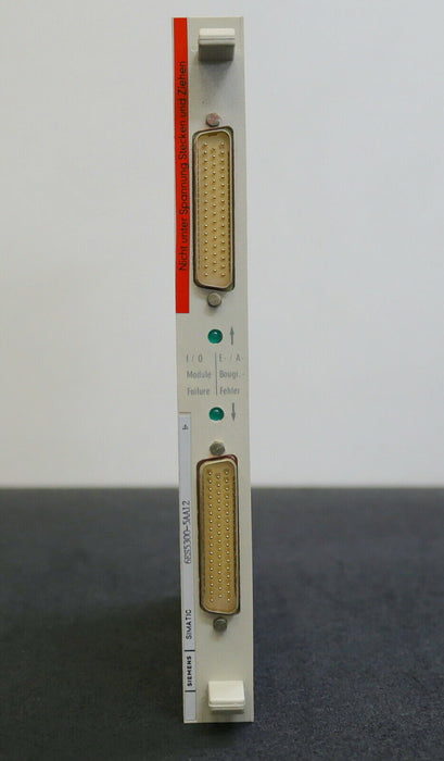 SIEMENS SINUMERIK SS-Anschaltung 6ES5300-5AA12 vom Hersteller generalüberholt