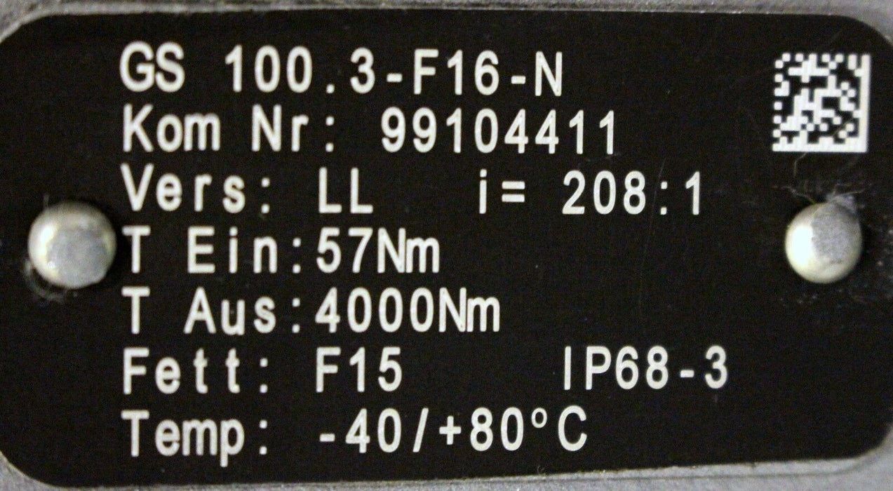 VAG Ringkolbenventil Plunger Valve RIKO DN600 PN10 + AUMA-Getriebe GS100.3-F16-N
