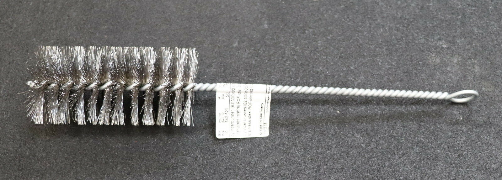 LESSMANN 4 Stück Zylinderbürste mit Öse 542.520 zum reinigen und entgraten