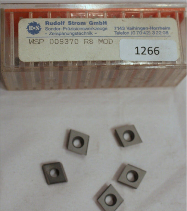 Wendeplatten Rudolf Strom GmbH WSP 009370 R8 MOD - Set mit 19 Stk.