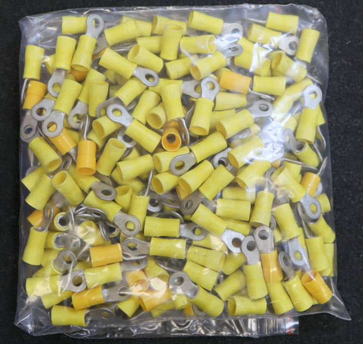 222x Quetschkabelschuh 222x Crimp terminal Typ 650/4 Ringform M4 isoliert