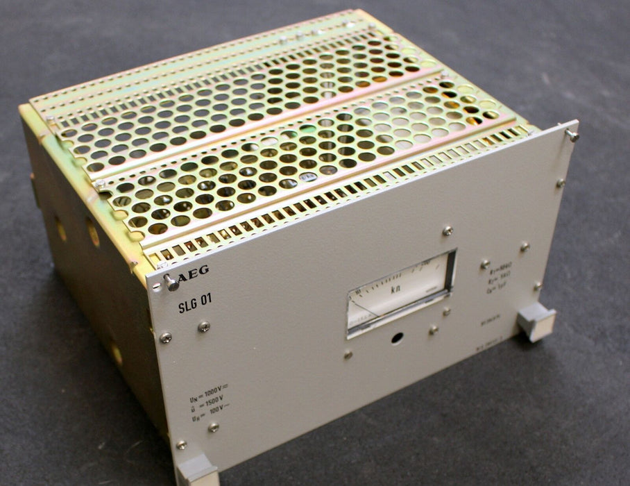 AEG Läufererdschl.Einr. SLG 01 RS 294D75 Un=1000V Uh=100V~ R1=50kOhm R2=5kOhm