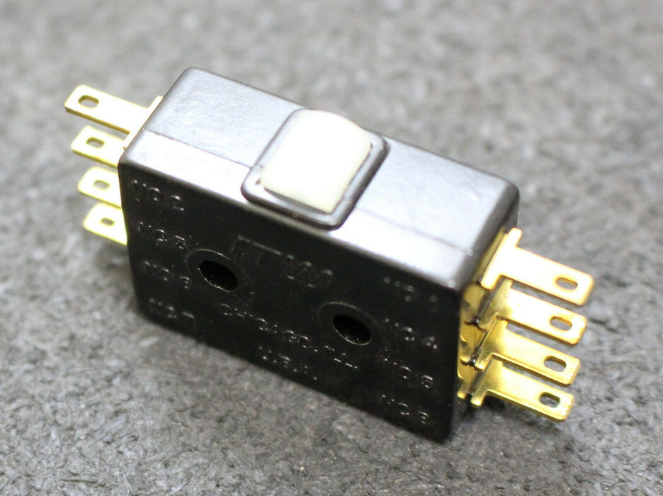 ITW LICON Mikroschalter micro switch 22 Series Goldkontakte 2x4 Kontakte gold