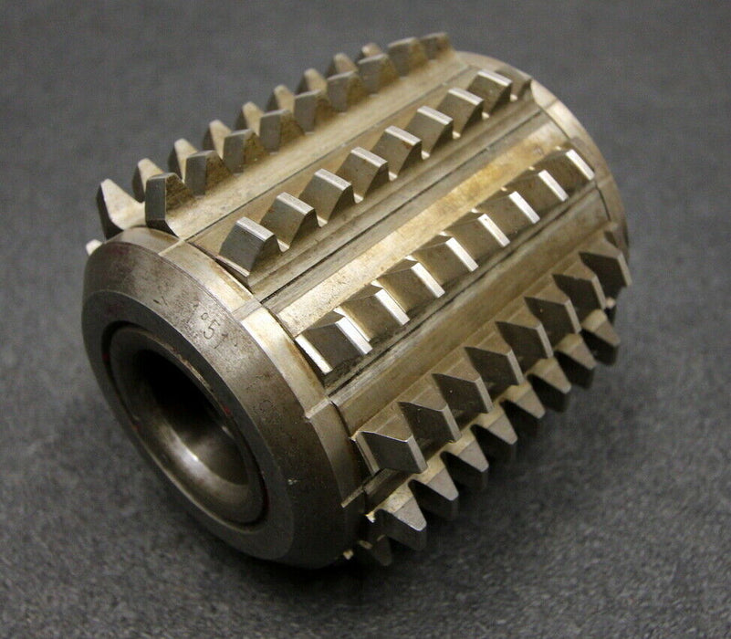 SAAZOR Stollenwälzfräser involute spline hob Fertigfräser m=3mm BP I DIN3972