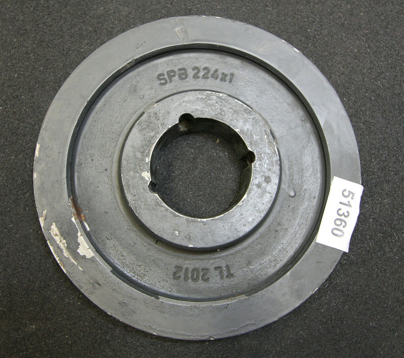Taper-Keilriemenscheibe 1-rillig SPB224x1-2012 V-belt pulley Außen-Ø=224mm