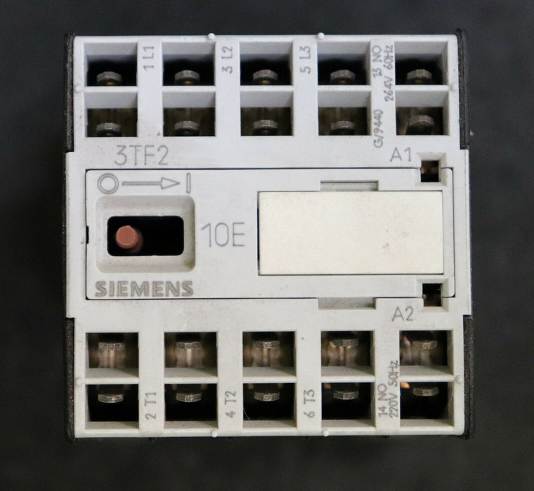 SIEMENS Schütz 3TF2010-1AM0 1NO 220VAC 50Hz 264VAC 60Hz