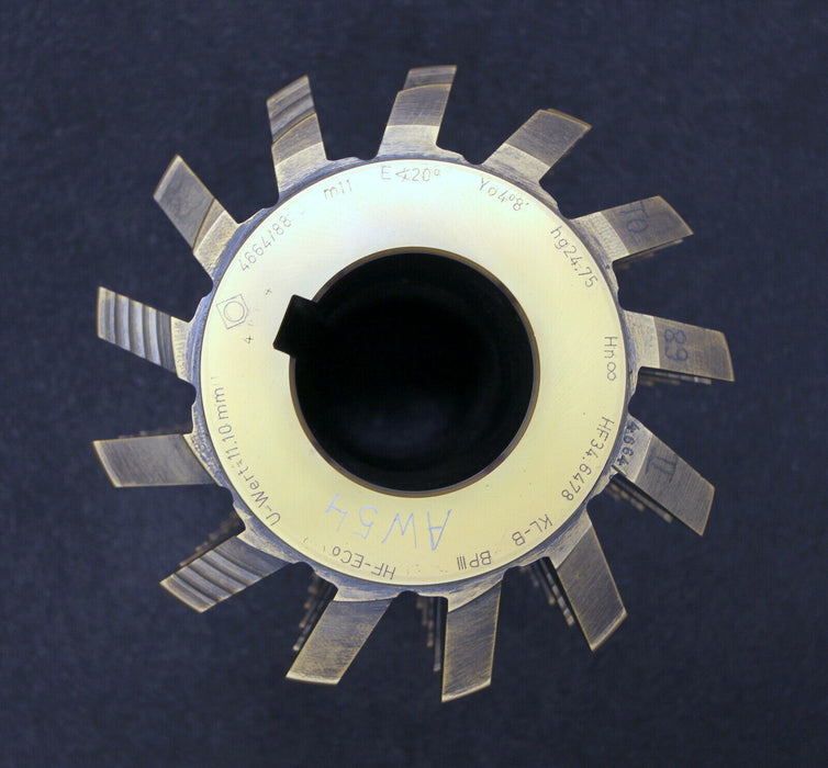 Vollstahlwälzfräser gear hob m = 11mm BP III nach DIN3972 20° EGW Ø180x230xØ60mm