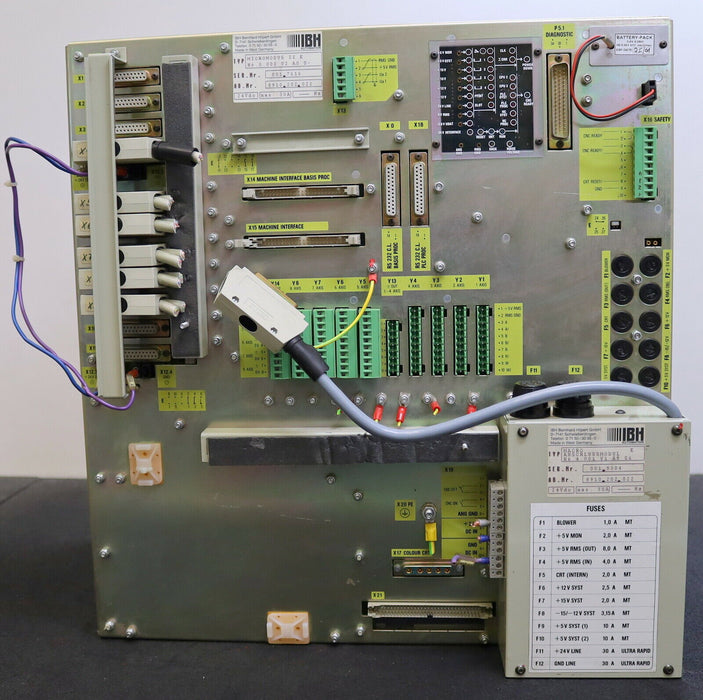 IBH KLINGELNBERG DR. WIENER MICROMODUS II E Rack + Bedienterminal H 6.0.000 V2 S