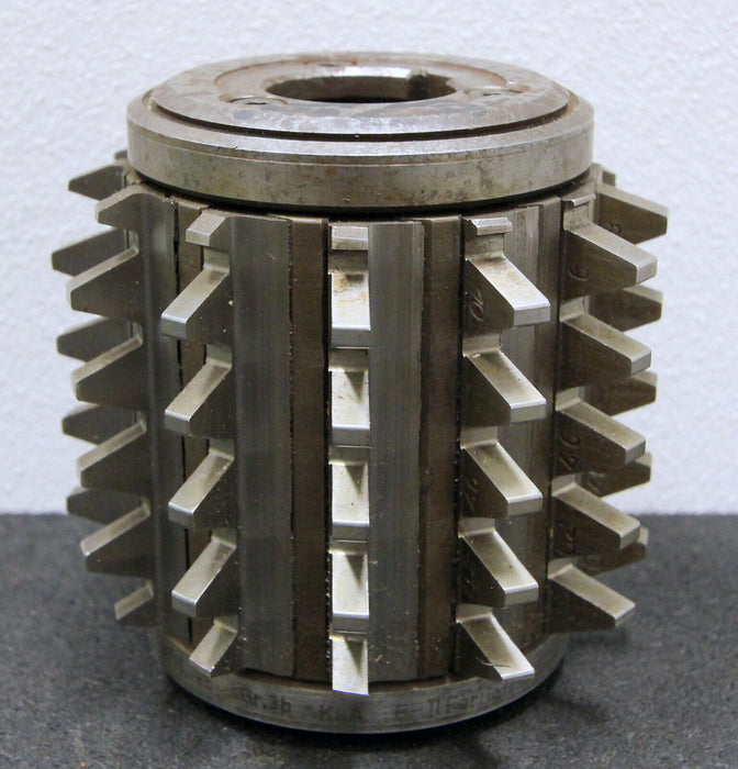 KLINGELNBERG Stollenwälzfräser involute spline hob Fertigfräser m= 5mm hg= 11,25