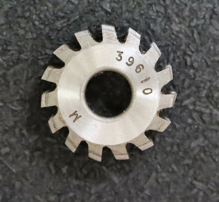 MIKRON Wälzfräser No. 39610 - Ø24x8xØ8mm 1gg. Rechts 15 Spanuten