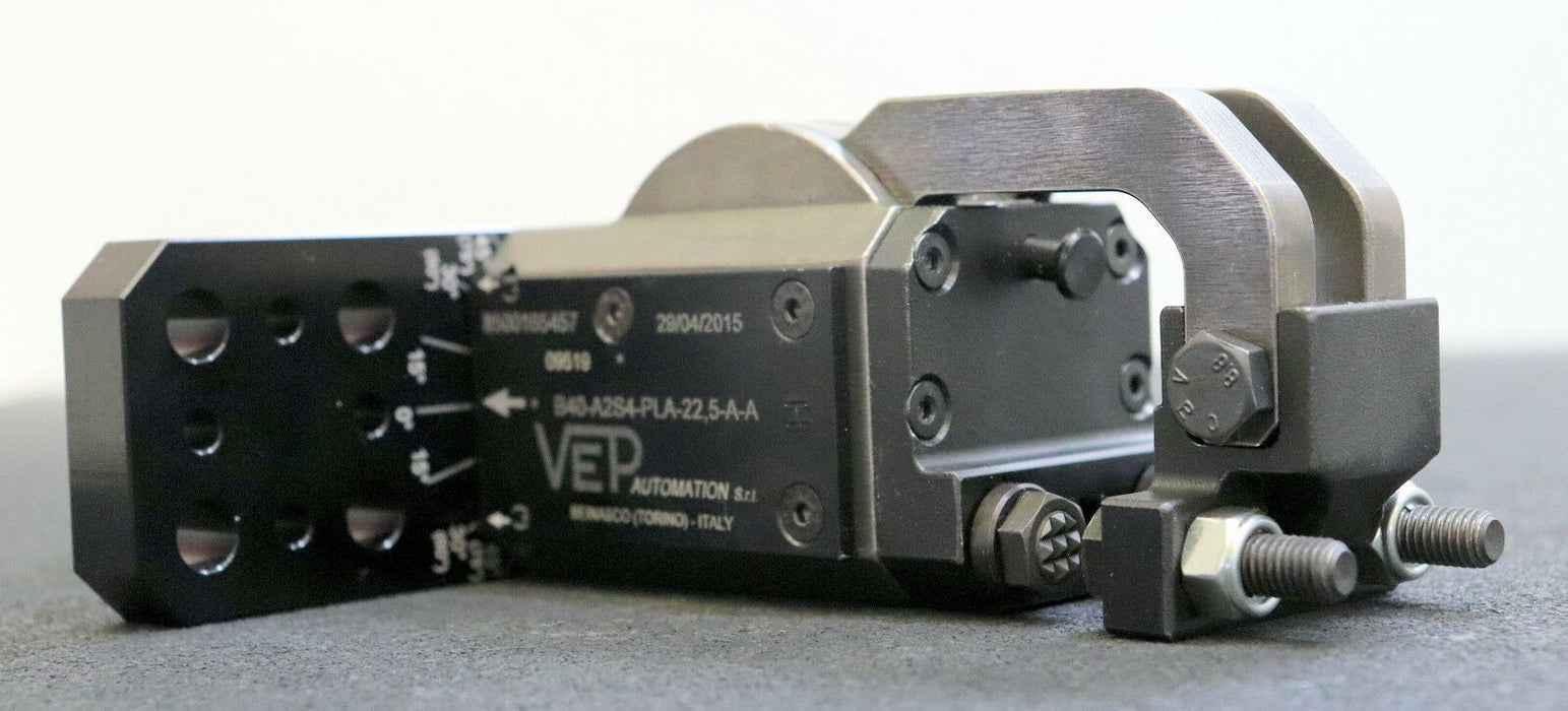 VEP AUTOMATION Flansch-Greifer Greifer-Spanner B40-A2S4-PLA-22,5-A-A ZylinØ 40mm