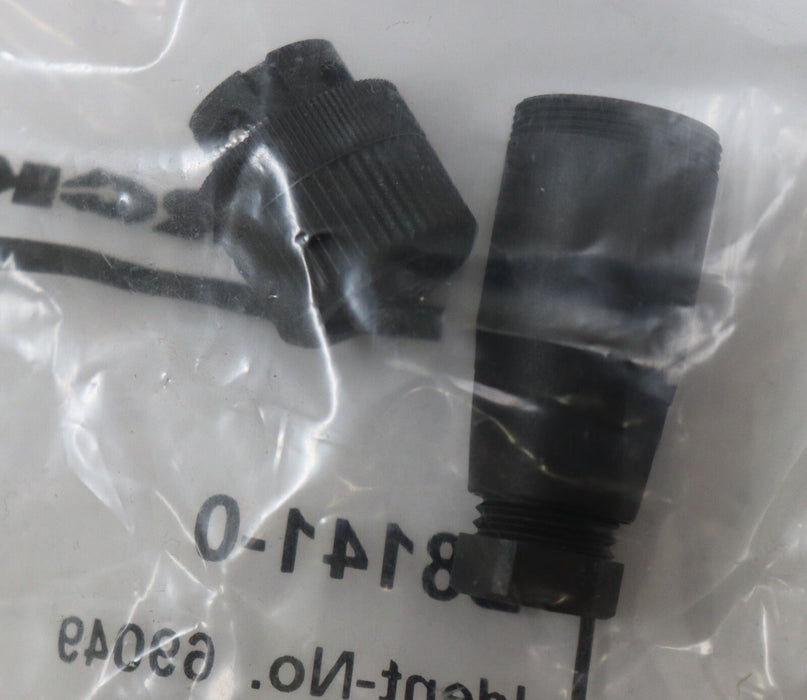 TURCK 3 Stück Sensorstecker female B8141-0 U 6545 Ident-Nr. 69049