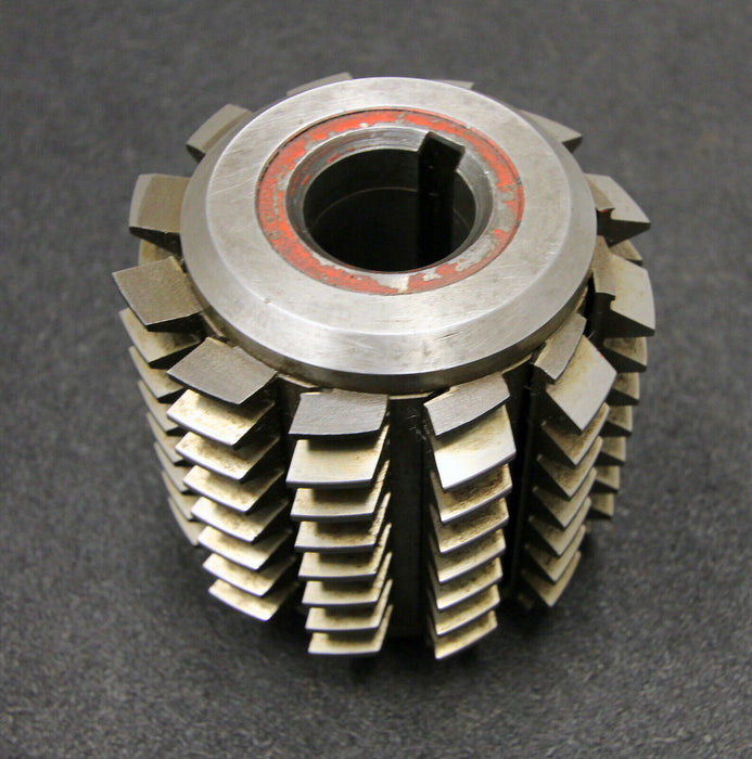 SAAZOR Stollenwälzfräser involute spline hob m= 3,5mm BP III DIN3972 20° EGW