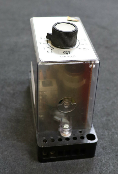 SCHLEICHER Schaltrelais MZC 120 L710 128 220VAC 50/60Hz 0,3-10s max. 500W/380VAC