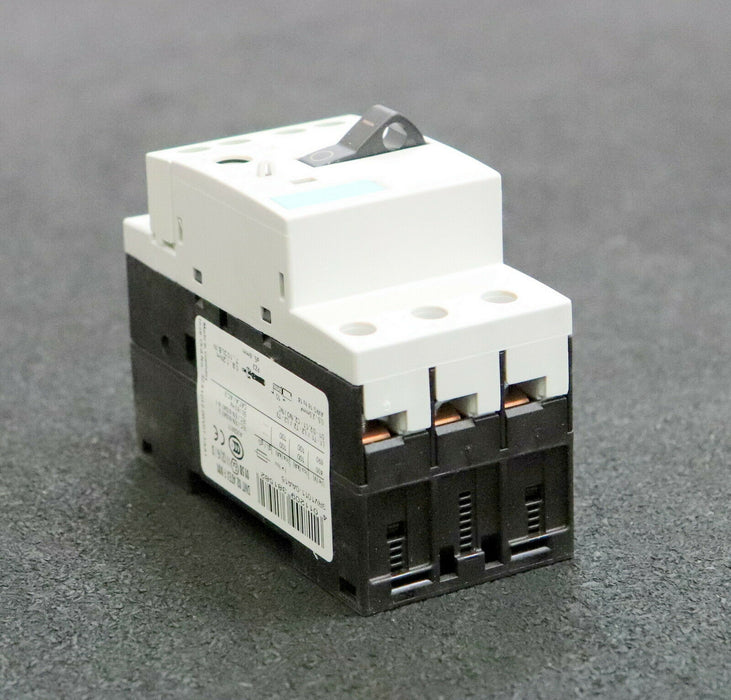 SIEMENS Motorschutzschalter 3RV1011-0AA15 0,11-0,16A 1NO + 1NC Baugröße S00