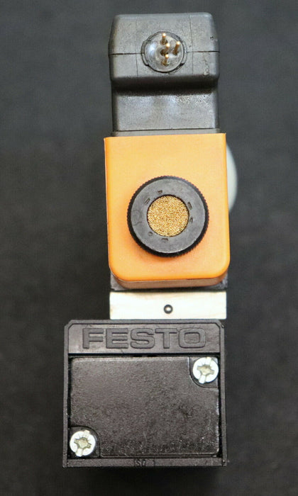 FESTO MURR Magnetventil + MSUD Doppelventilstecker MD-5/3E-D-1 C 43349 3-16bar