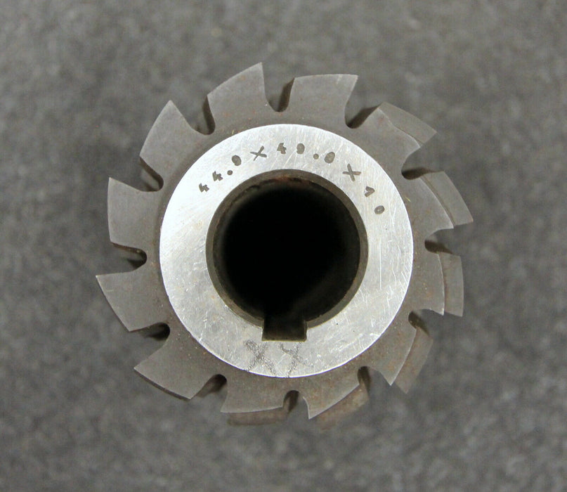 GPS Keilwellenwälzfräser spline hob 6 Keile 44,9x49,8x10 mit Höcker Vorfräser