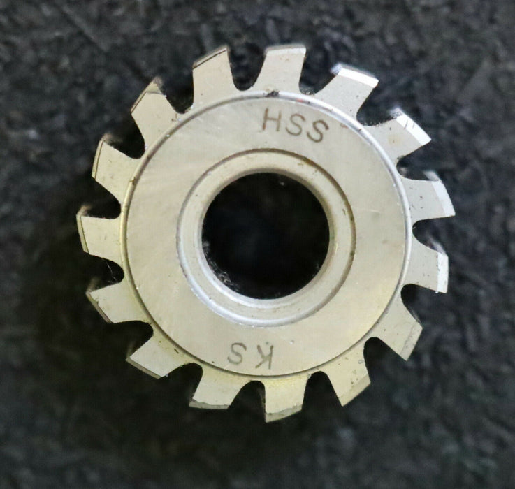 MIKRON Vollstahl-Wälzfräser No. 15435 m= 0,266 20° EGW U1 ho= 0,69 - Ø24x10xØ8mm