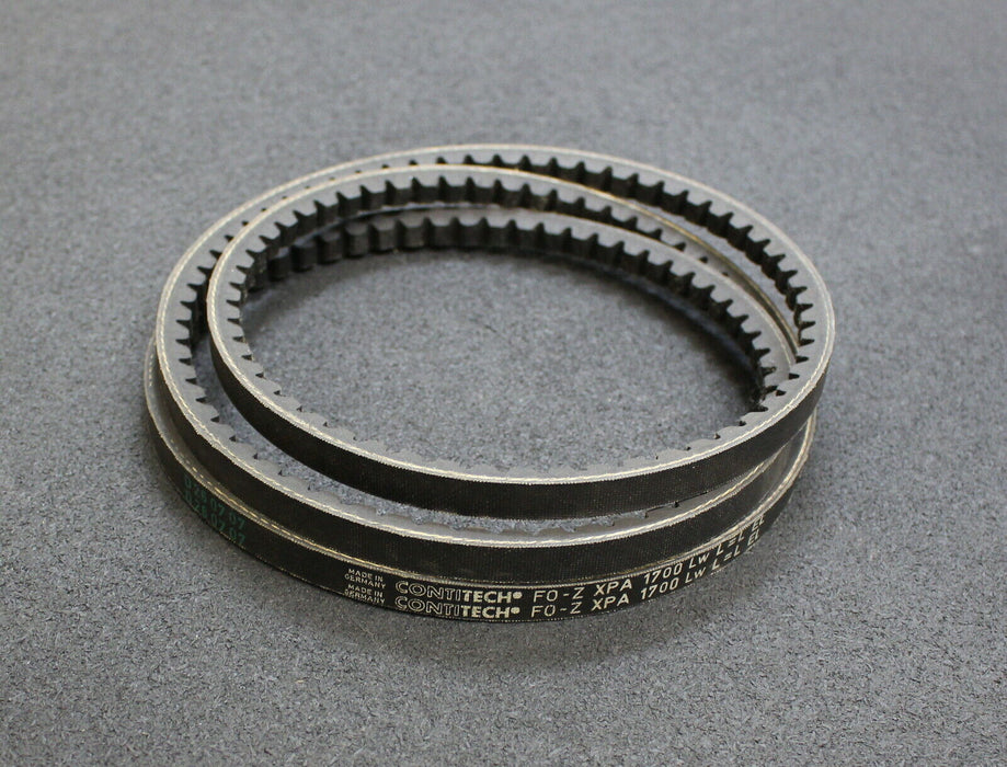 CONTINENTAL Zahnriemen XPA 1700 Lw F0-Z L=L EL - unbenutzt