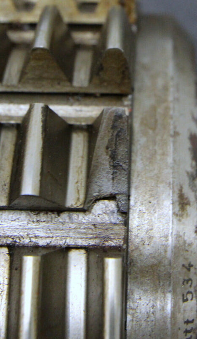 ESKA Stollenwälzfräser involute spline hob Fertigfräser DP6,35 20° EGW 1gg. Re.