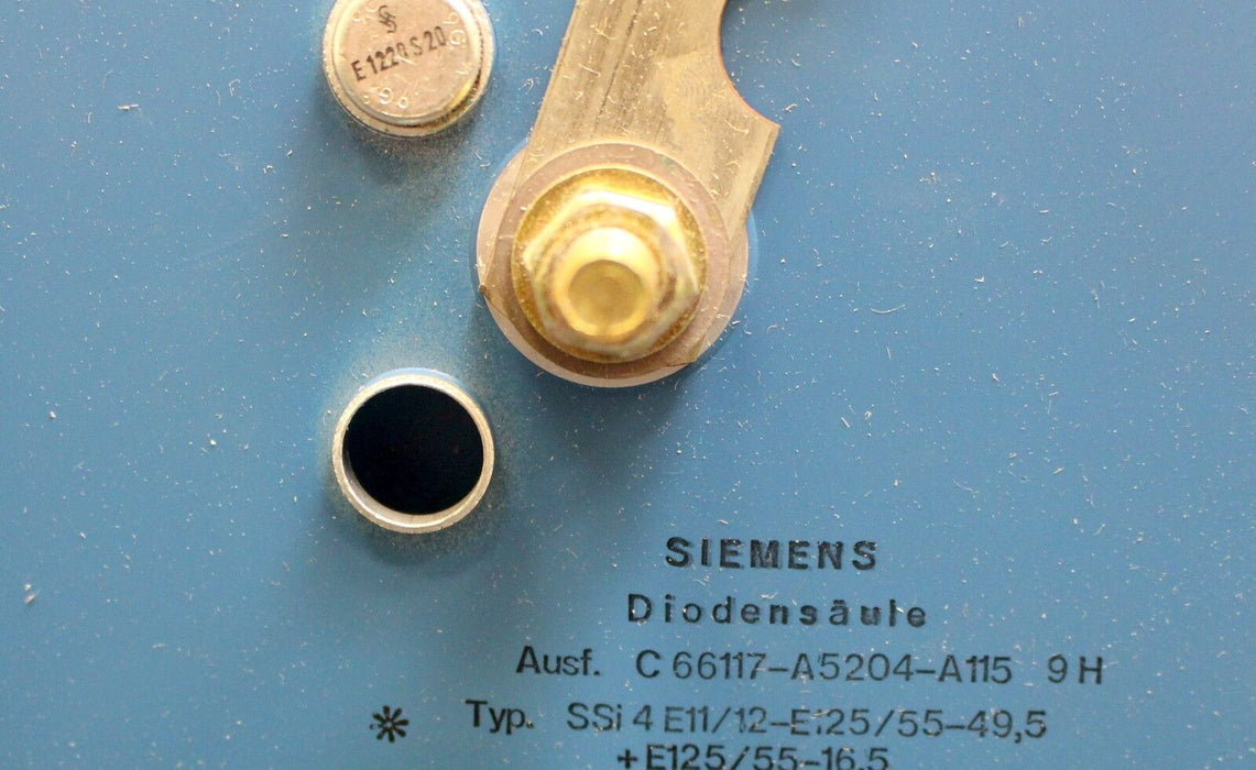 SIEMENS Gleichrichtersatz SSI4E11/12-E125/55-49,5 - Nr: C66117-A5204-A115