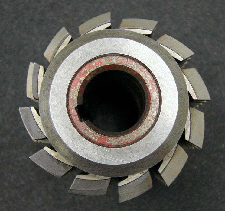 SAAZOR Stollenwälzfräser involute spline hob Fertigfräser m= 3,5mm BP I 20° LKN