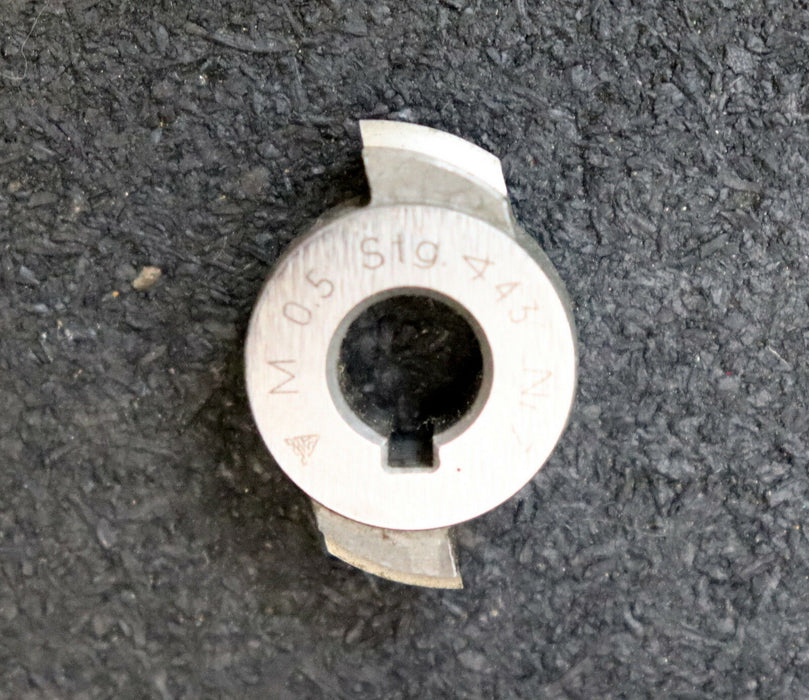 TECHNICA Schlagzahn-Wälzfräser m= 0,5mm Fräser Nr. 7 Abmessungen 27x8x8 mm LKN