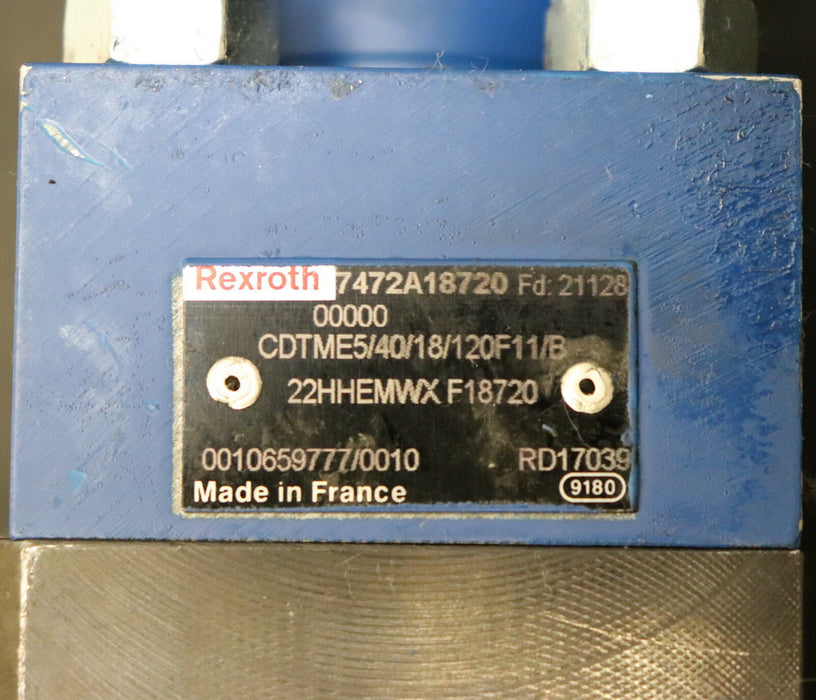 REXROTH SITEMA Hydraulikzylinder mit Feststelleinheit Type A.1328.1986 CDT3ME5