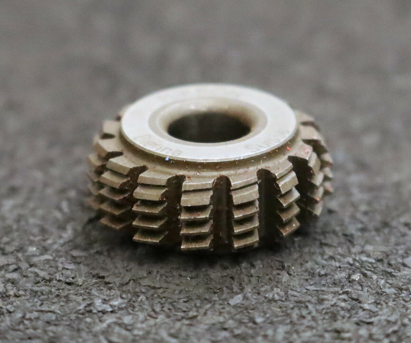 MIKRON Vollstahl-Wälzfräser No. 82738 m= 0,48 ho= 1,18 Abmessungen Ø24x10xØ8mm