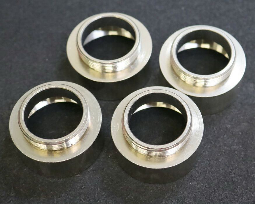 4 Stk Erweiterung metrisch ME-M 40x1,5/50x1,5 Messing vernickelt