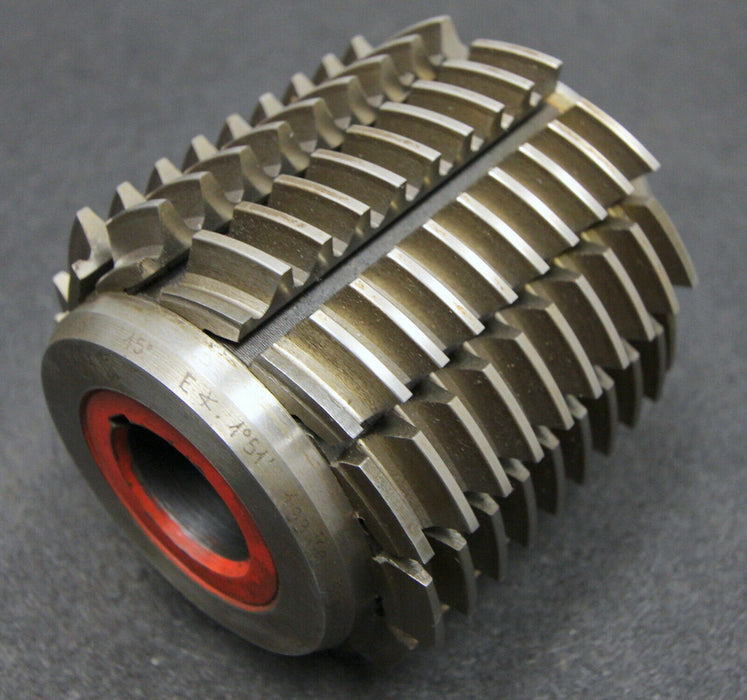 SAAZOR Stollenwälzfräser involute spline hob m= 3mm BP IV nach DIN3972 15° EGW