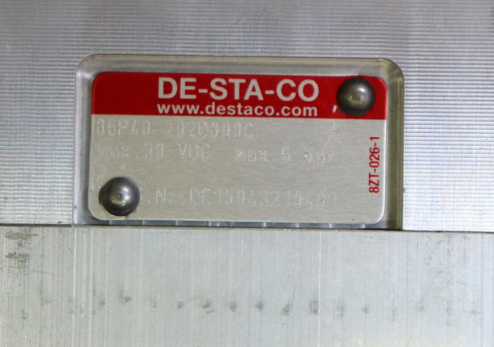 DESTACO Stiftziehzylinder, einfache Ausführung 86P40-202D800C 60mm Hub