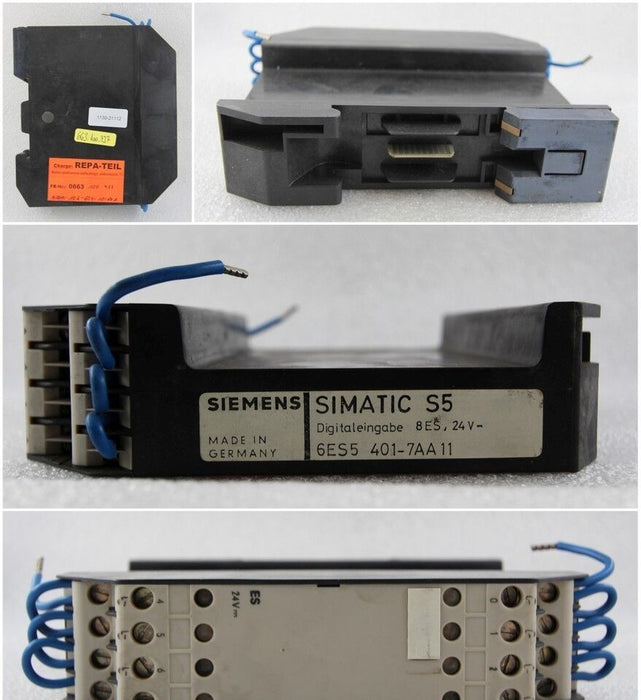 Siemens Digitaleingang 8 ES 6ES5401-7AA11 f. Simatic S5 - Generalüberholt -