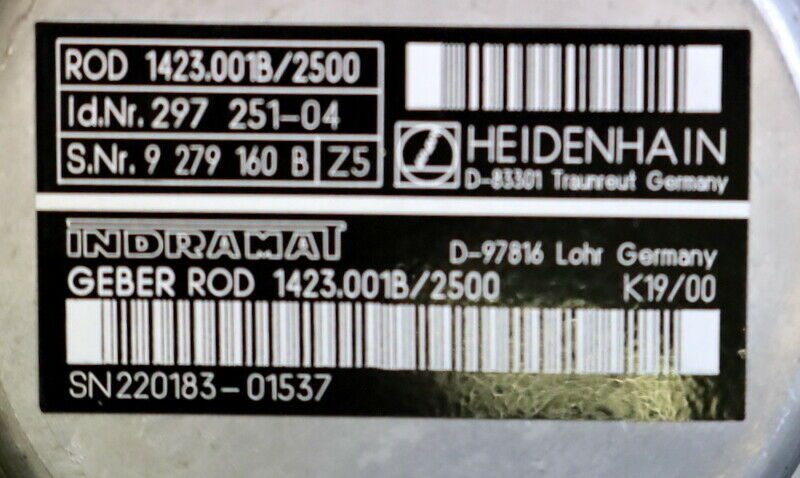 HEIDENHAIN / INDRAMAT Rotationsgeber Incremental encoder ROD 1423.001B/2500