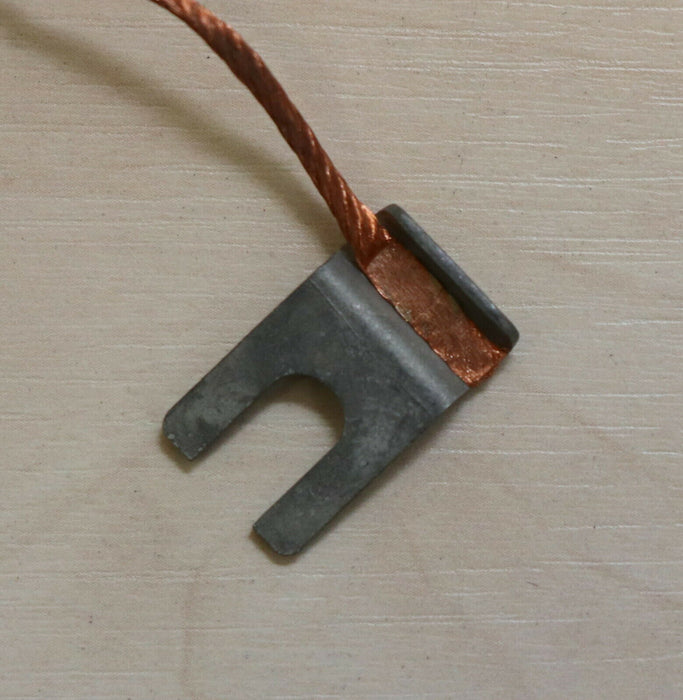 2 Stück Kohlebürste RX65 6,3x16x25mm + Anschlusskabel & Kabelschuh SGL 02.01.017