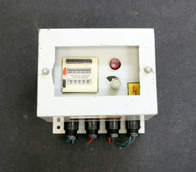 VEB SCHMIERGERÄTEWERK SAXONIA DDR Impulszähler ELN 13519490 Nr. 20 18