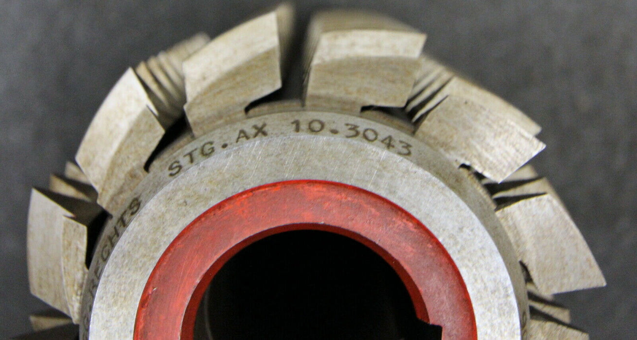 SAAZOR Stollenwälzfräser involute spline hob m = 3,27742mm 25° EGW Ø95x130xØ32mm