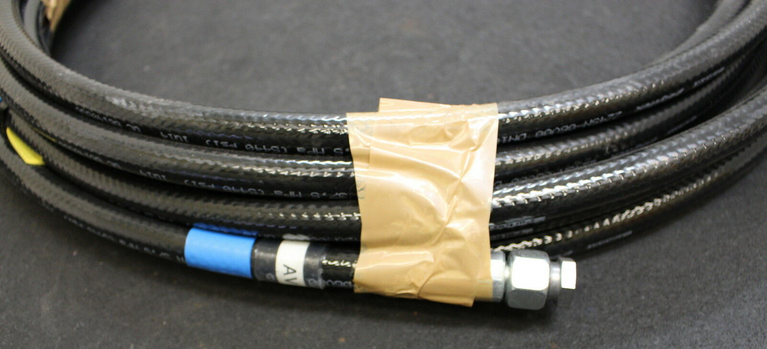 HANSA-FLEX / PARKER Schlauchleitung PNY310x12000AFL BLAU AV - DK12L - JYTU46