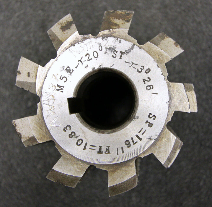 STAHLWILLE Vollstahlwälzfräser gear hob m= 5mm 20° EGW Ø90x90xØ27mm 1gg. Rechts