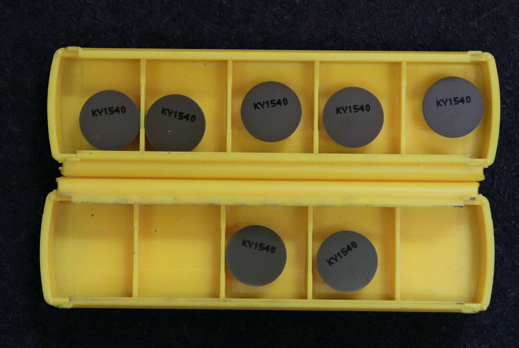 KENNAMETAL 7 Stück Wendeplatten RPGN120400E KY1540 RPG43E - unbenutzt