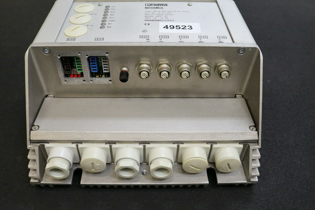 PHOENIX CONTACT Motor Starter Remote digital IN/OUT IBS IP 500 ELR W-6A DI4/4