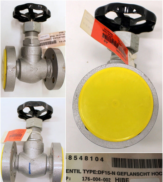 Aufsatz-Absperrventil - Nennweite: DN15 - Nenndruck: PN16 - Baulänge: 130mm