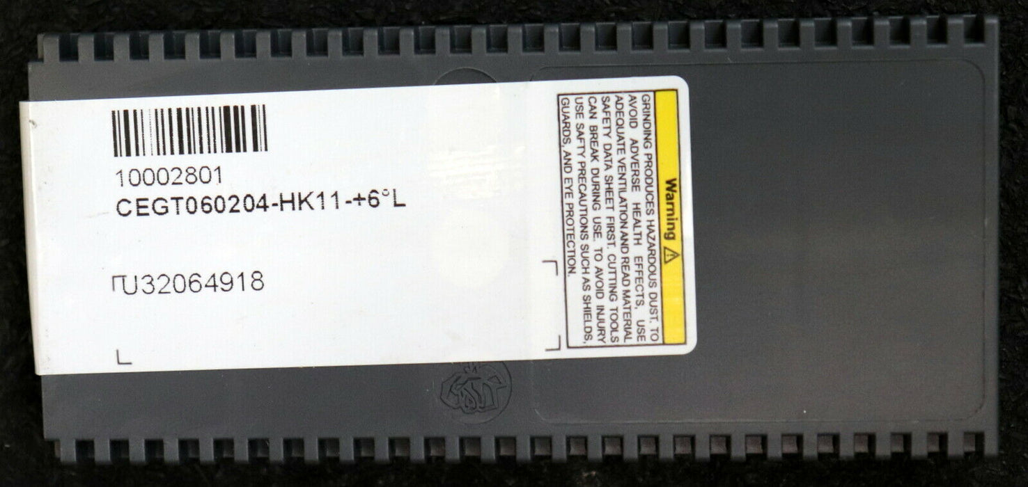 MAPAL 7 Stück Wendeplatten CEGT060204-HK11-+6°L U32064918 - unbenutzt