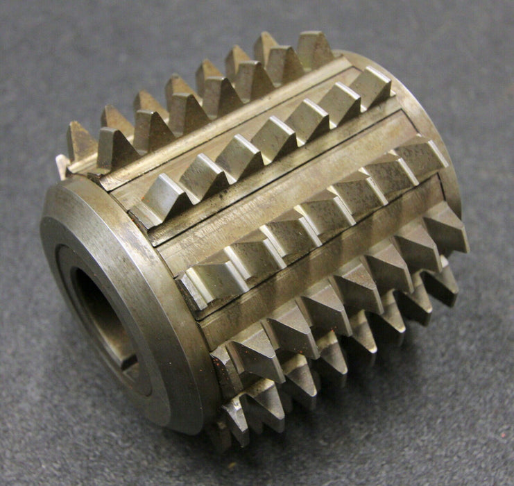 SAAZOR Stollenwälzfräser involute spline hob Vorfräser m= 3,5mm BP IV 20° - HSS
