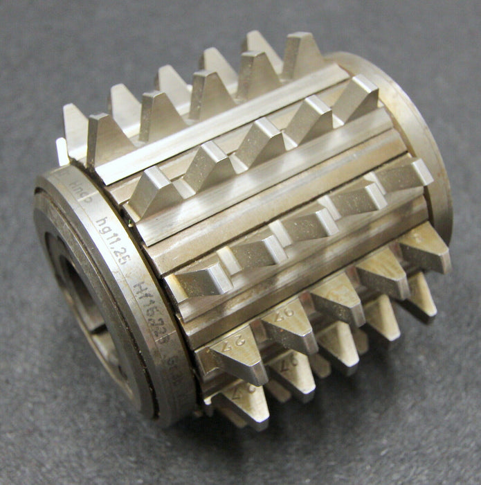 KLINGELNBER Stollenwälzfräser involute spline hob m= 5mm BP II Ø110x110xØ32mm