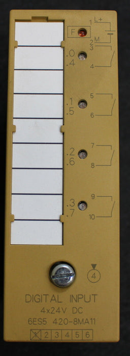 SIEMENS Digital Input Simatic S5 S C-L5A61395 4x24V DC E-Stand: 01