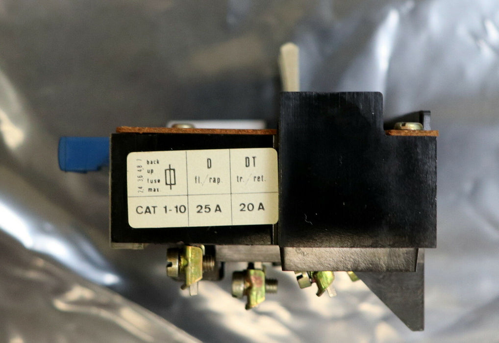 SPRECHER & SCHUH Überlast-Relais CT 1-10 Einstellbereich 2,2-3,6A gebraucht